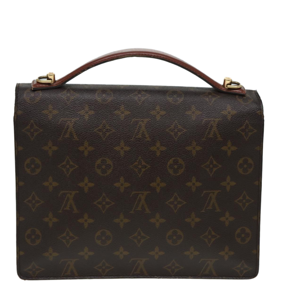 LOUIS VUITTON Monogram Monceau 28 Hand Bag 2way M51185 LV ar12173