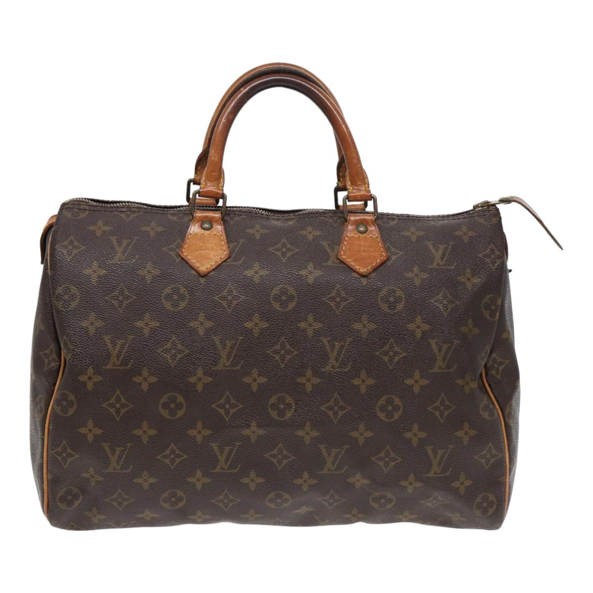 LOUIS VUITTON Monogram Speedy 35 Hand Bag M41524 LV ar12190