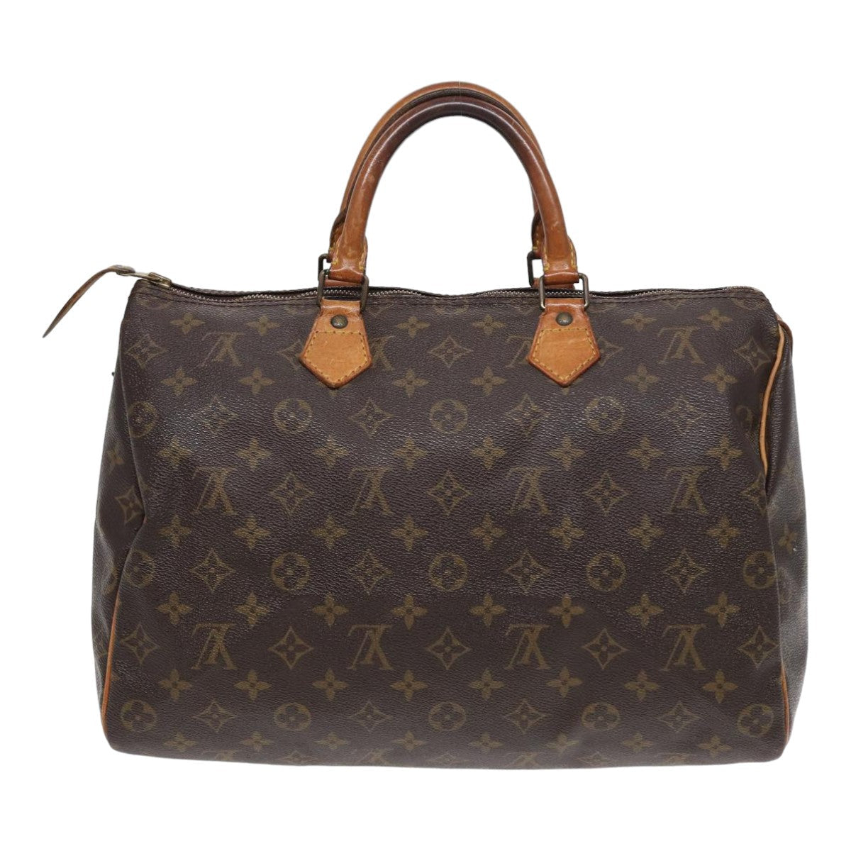 LOUIS VUITTON Monogram Speedy 35 Hand Bag M41524 LV ar12190