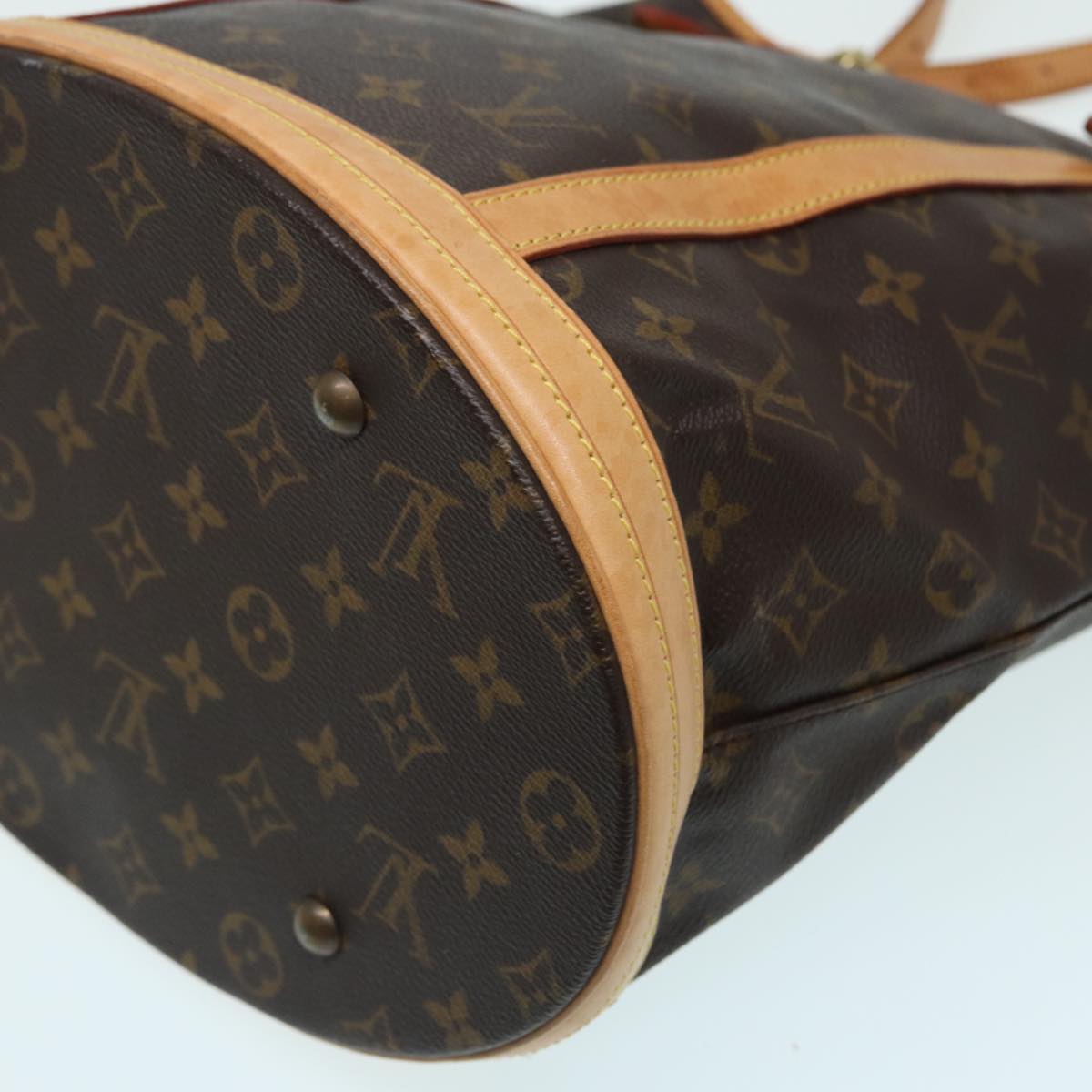 LOUIS VUITTON Monogram Bucket GM Shoulder Bag M42236 LV ar12192