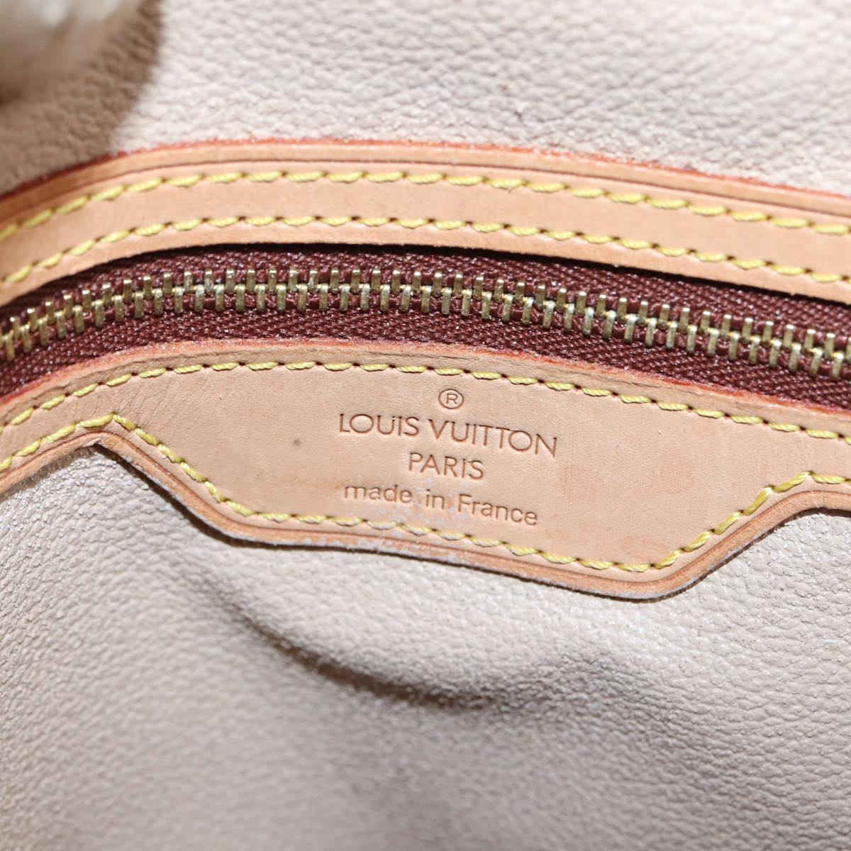LOUIS VUITTON Monogram Bucket GM Shoulder Bag M42236 LV ar12192