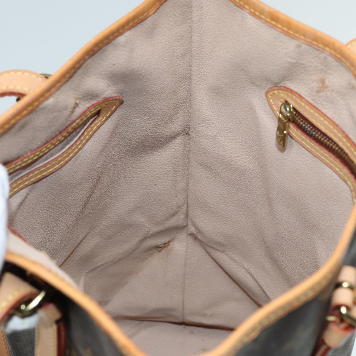 LOUIS VUITTON Monogram Bucket GM Shoulder Bag M42236 LV ar12192