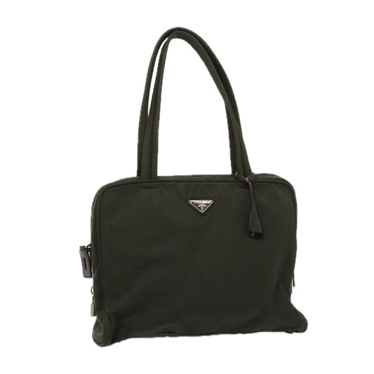 Luxury Prada Tote Bag Nylon Khaki  ar12204