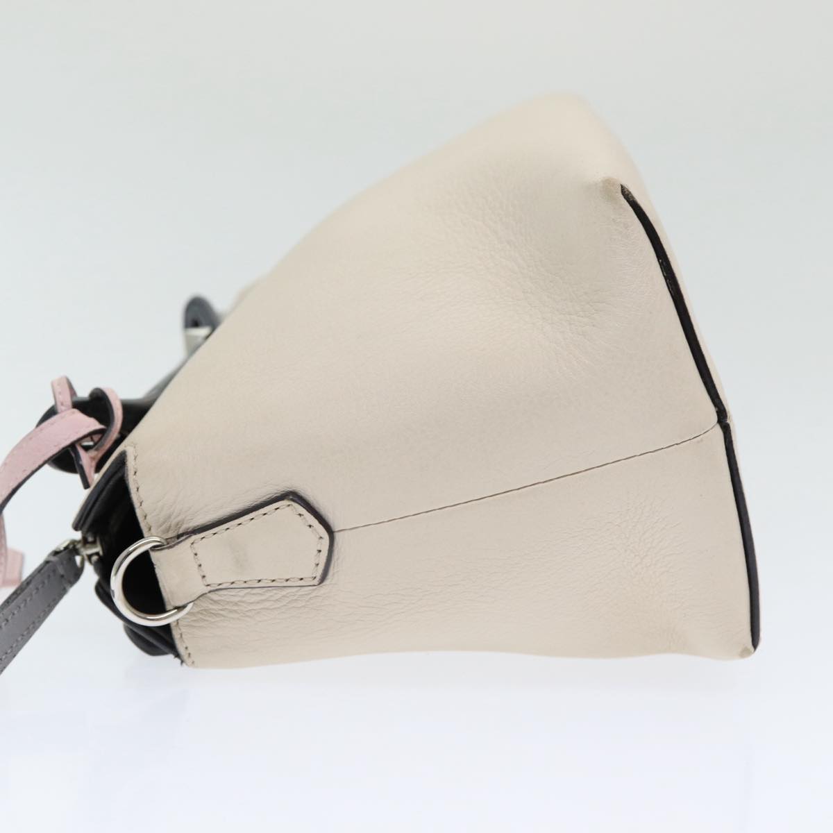 Luxury Fendi Hand Bag Leather Beigear12221