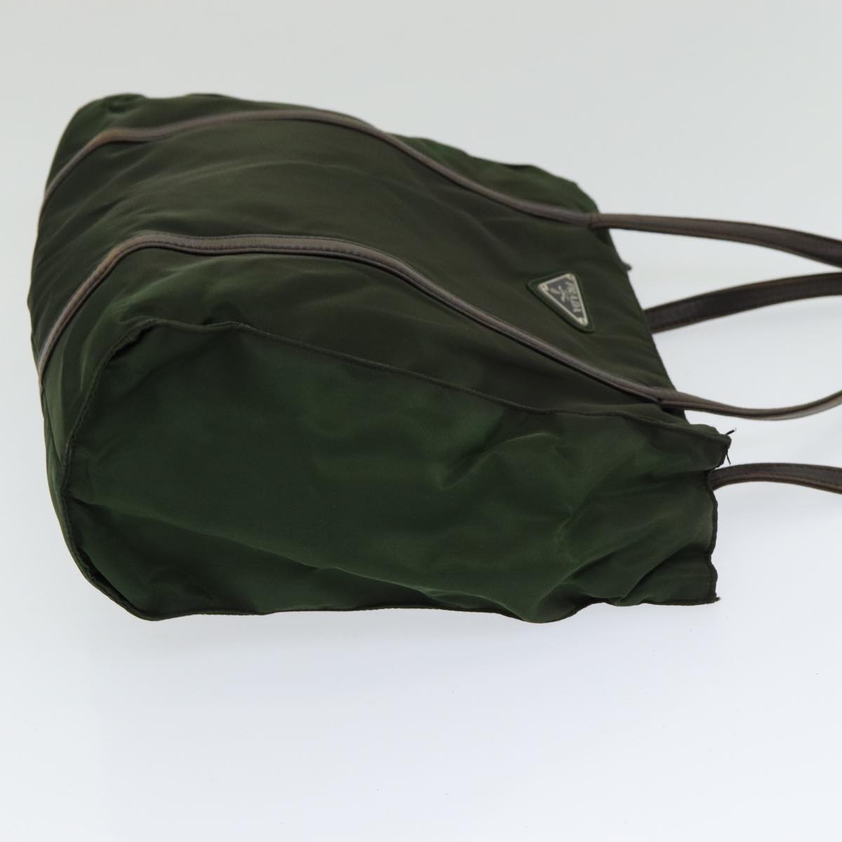 Luxury Prada Shoulder Bag Nylon Khaki  ar12261