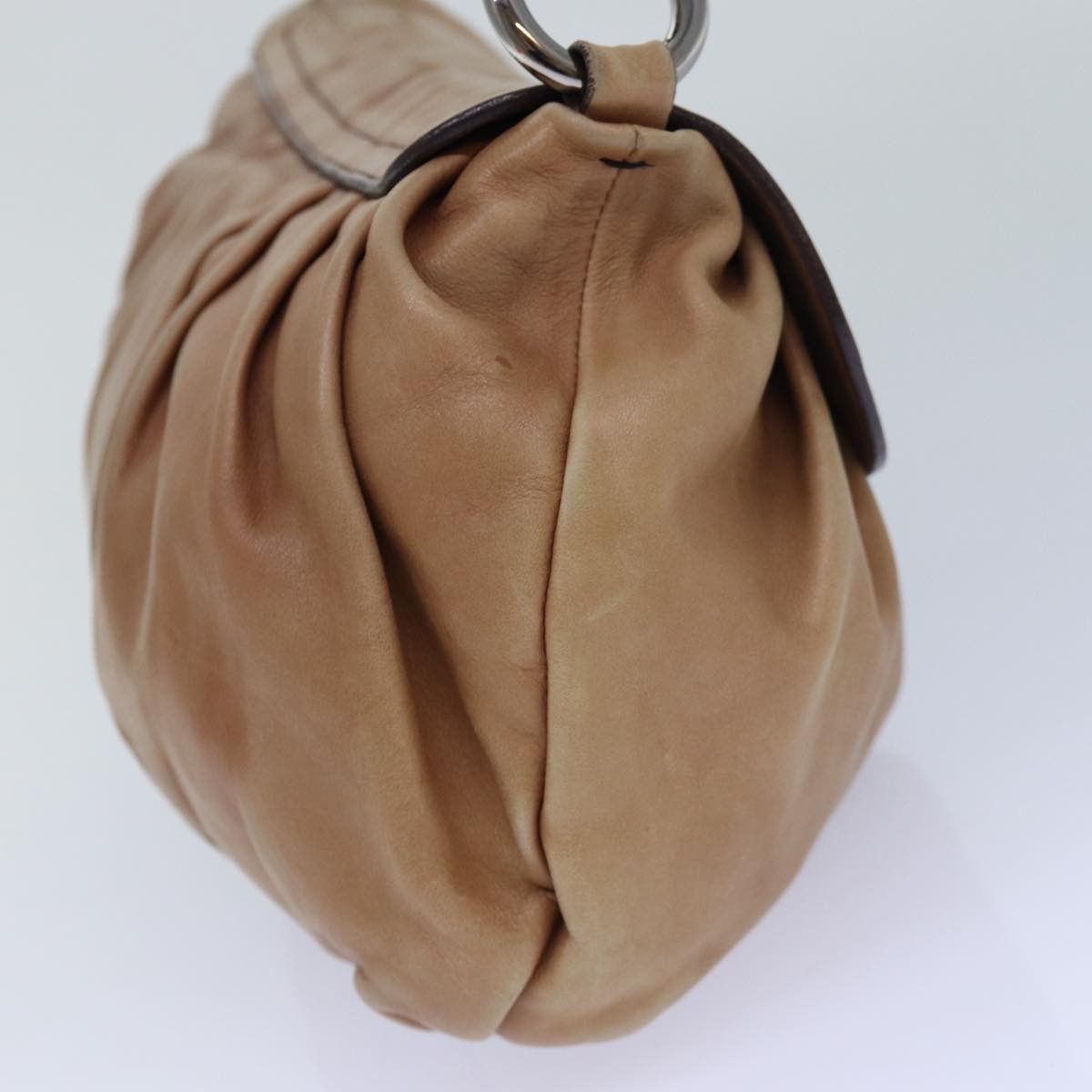 Luxury Prada Shoulder Bag Leather Brown  ar12271