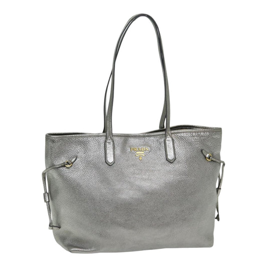 Luxury Prada Tote Bag Leather Gold Tone  ar12278