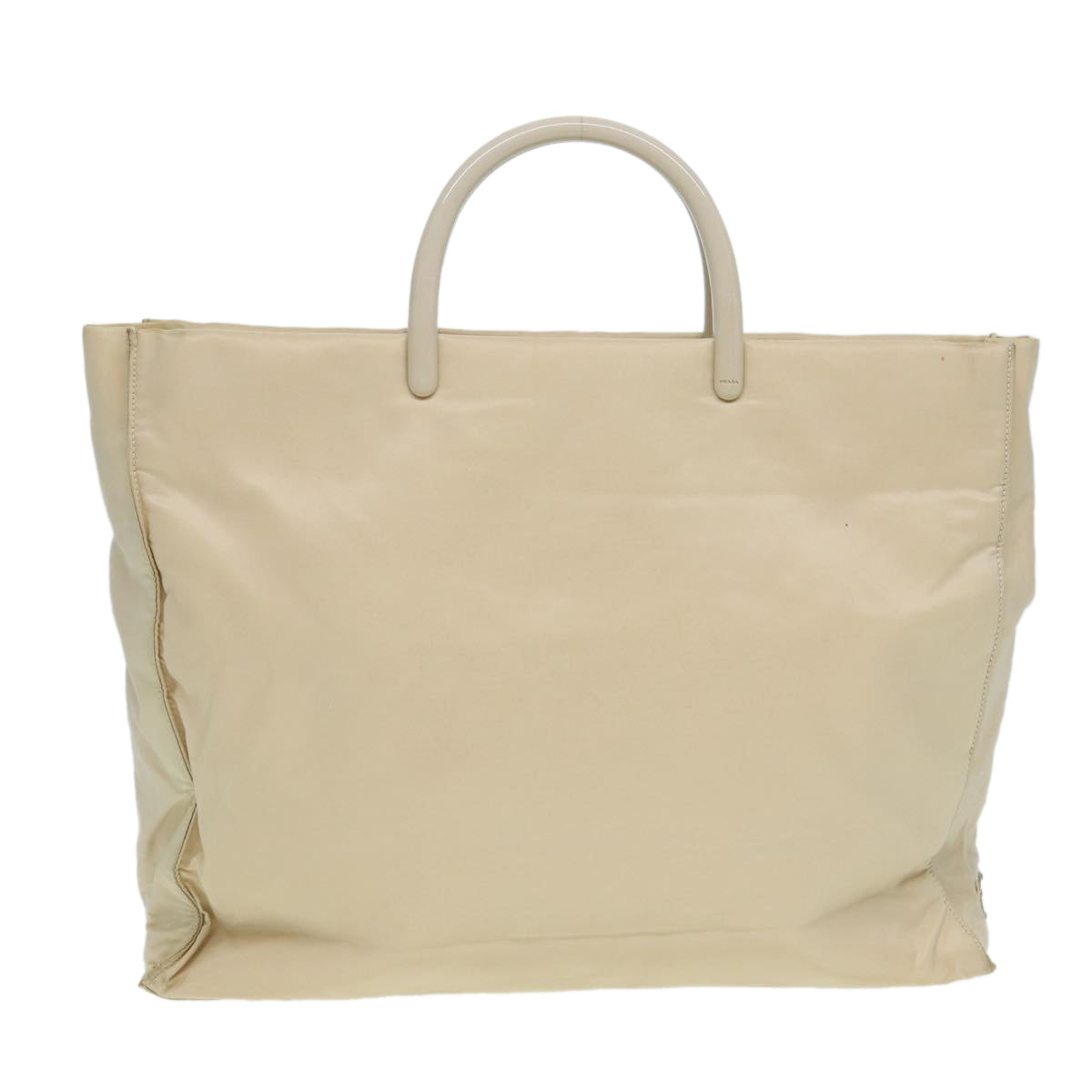 Luxury Prada Hand Bag Nylon Beige  ar12298