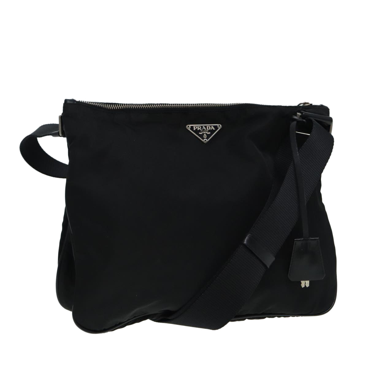 Luxury Prada Shoulder Bag Nylon Black  ar12303