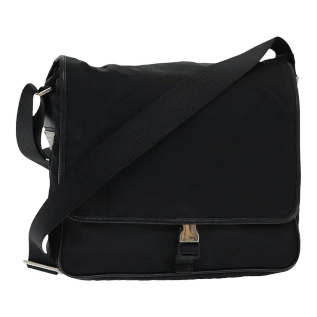 Luxury Prada Shoulder Bag Nylon Black  ar12322