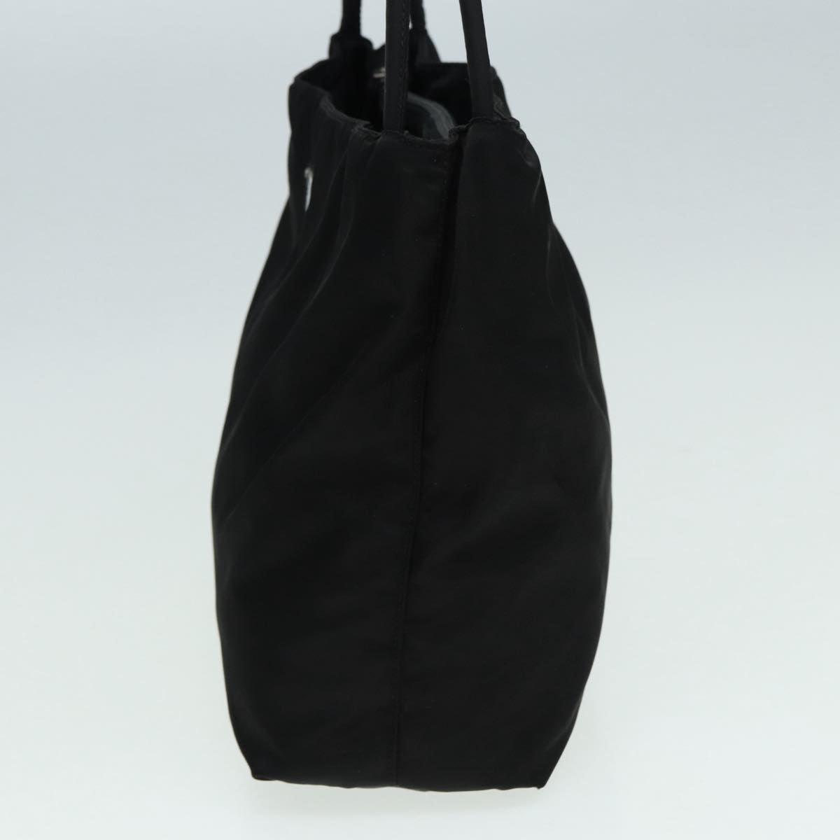 Luxury Prada Tote Bag Nylon Black Silver  ar12341