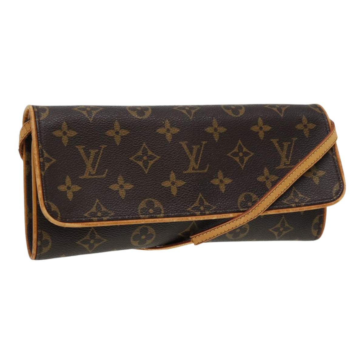 LOUIS VUITTON Monogram Pochette Twin GM Shoulder Bag M51852 LV ar12347