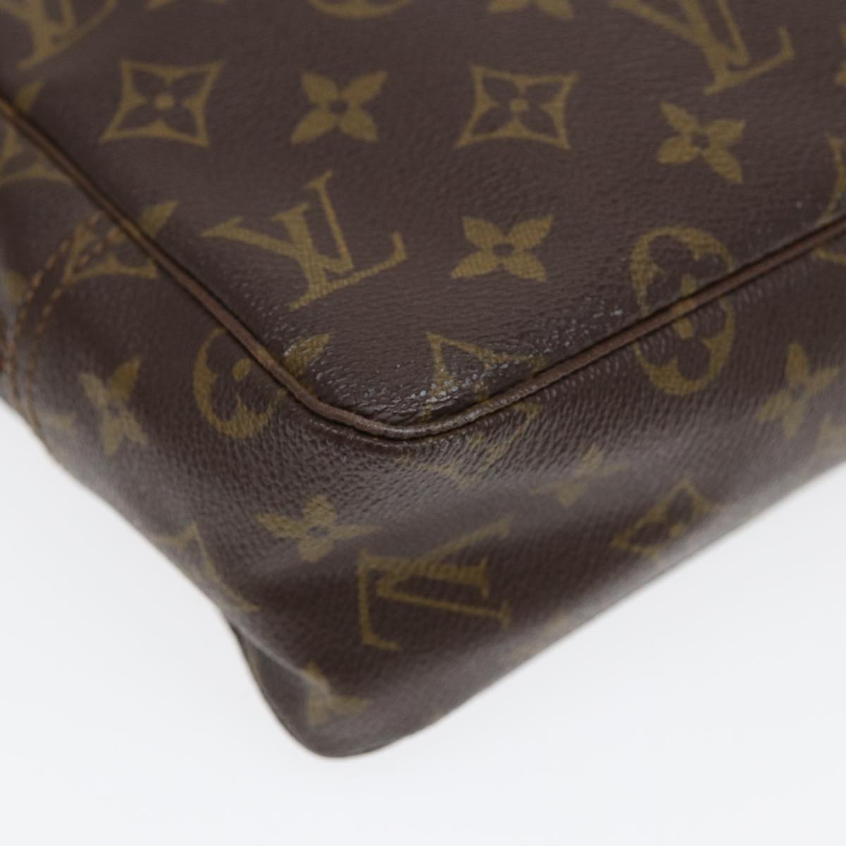 LOUIS VUITTON Monogram Trousse Toilette 28 Clutch Bag M47522 LV ar12380