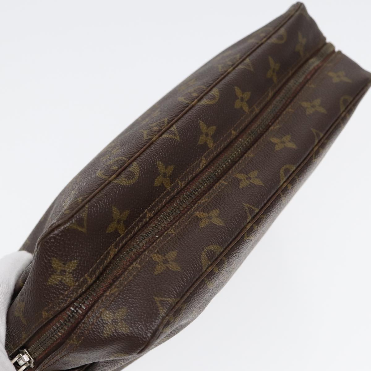 LOUIS VUITTON Monogram Trousse Toilette 28 Clutch Bag M47522 LV ar12380