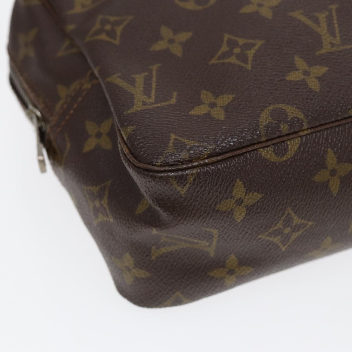 LOUIS VUITTON Monogram Trousse Toilette 28 Clutch Bag M47522 LV ar12380