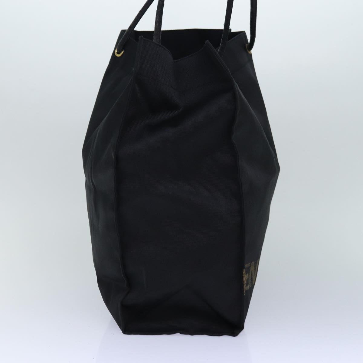 Luxury Fendi Tote Bag Nylon Black Goldar12397