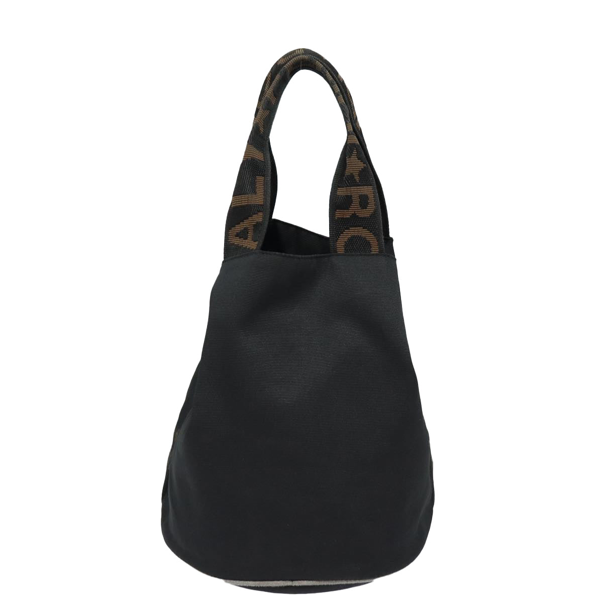 Luxury Fendi Hand Bag Nylon Black Goldar12398