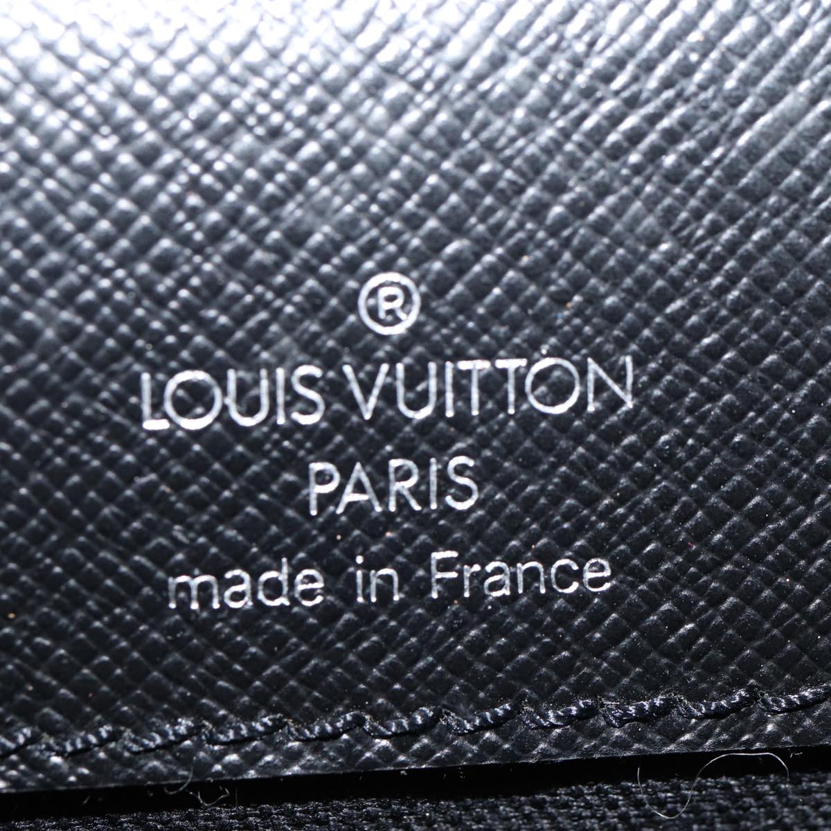 LOUIS VUITTON Taiga Robusto 3 Business Bag Ardoise M31032 LV ar12432