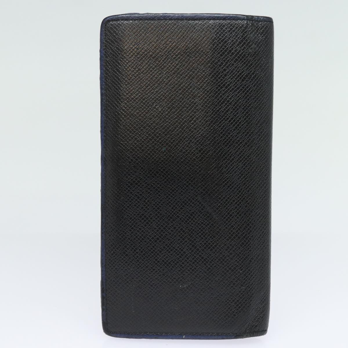 LOUIS VUITTON Taiga Wallet 2Set Black LV ar12458