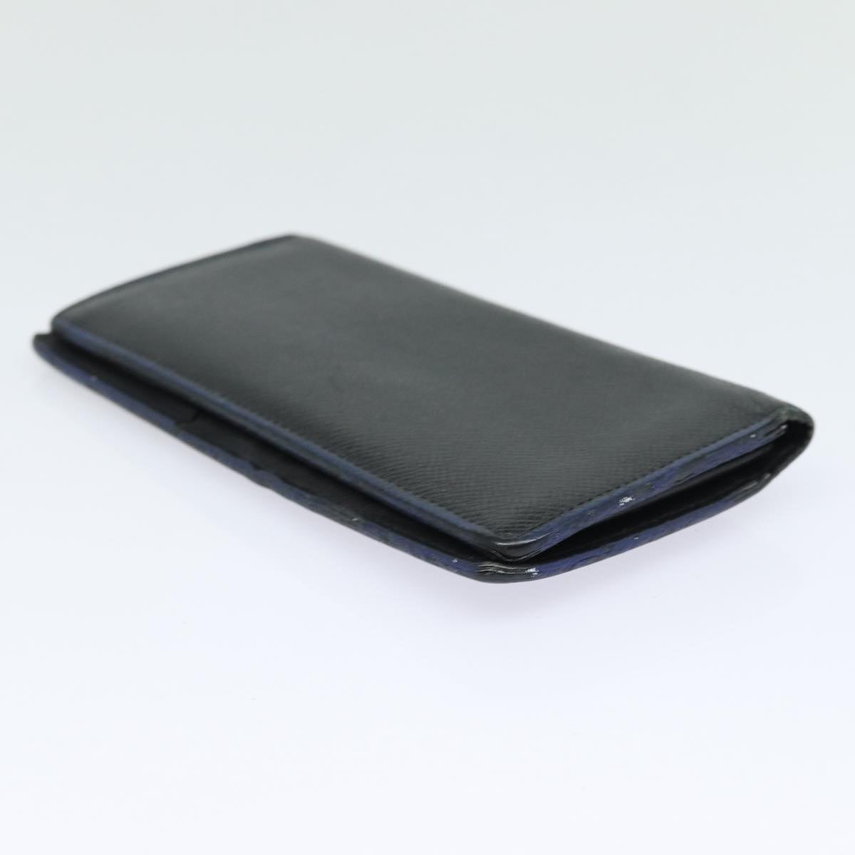 LOUIS VUITTON Taiga Wallet 2Set Black LV ar12458