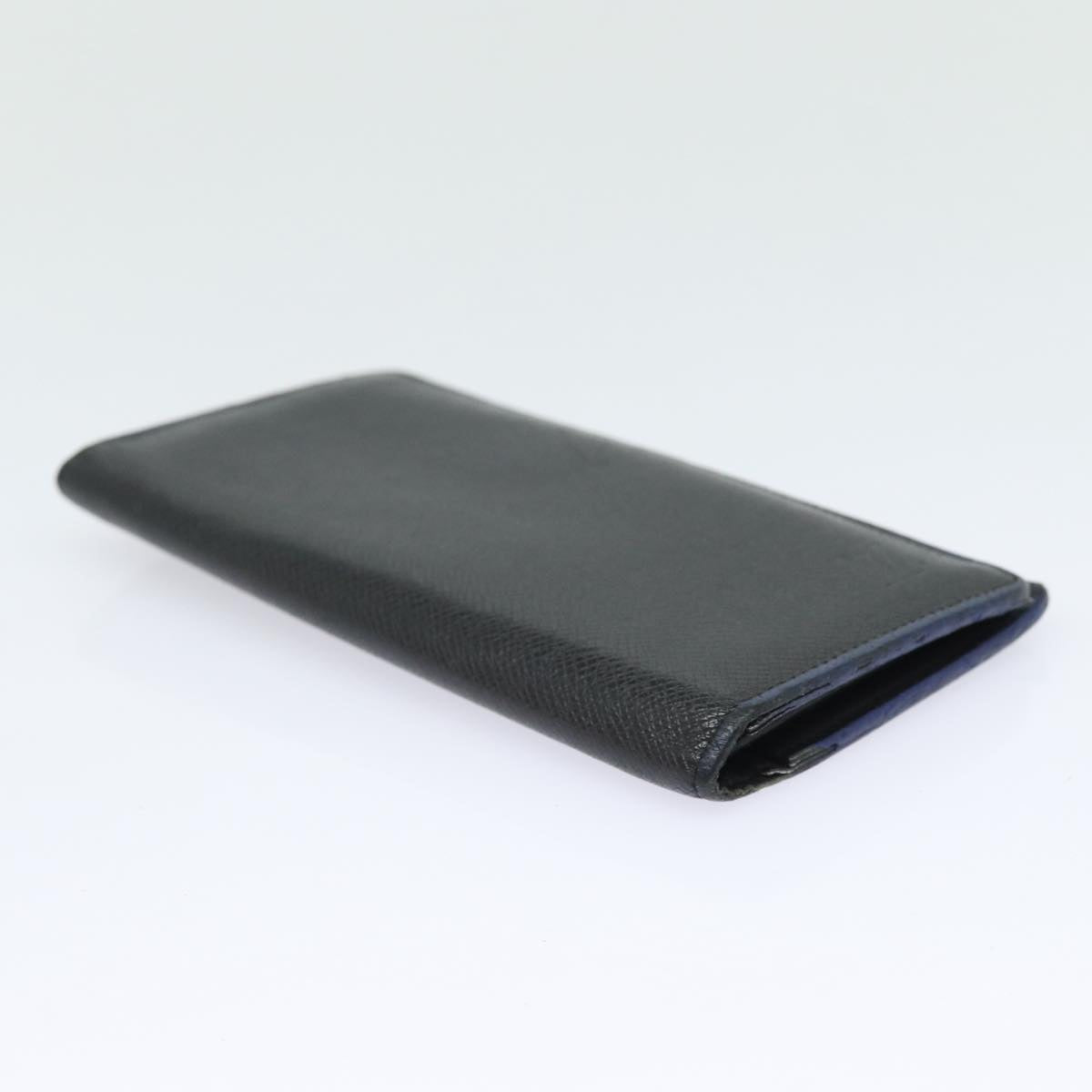 LOUIS VUITTON Taiga Wallet 2Set Black LV ar12458