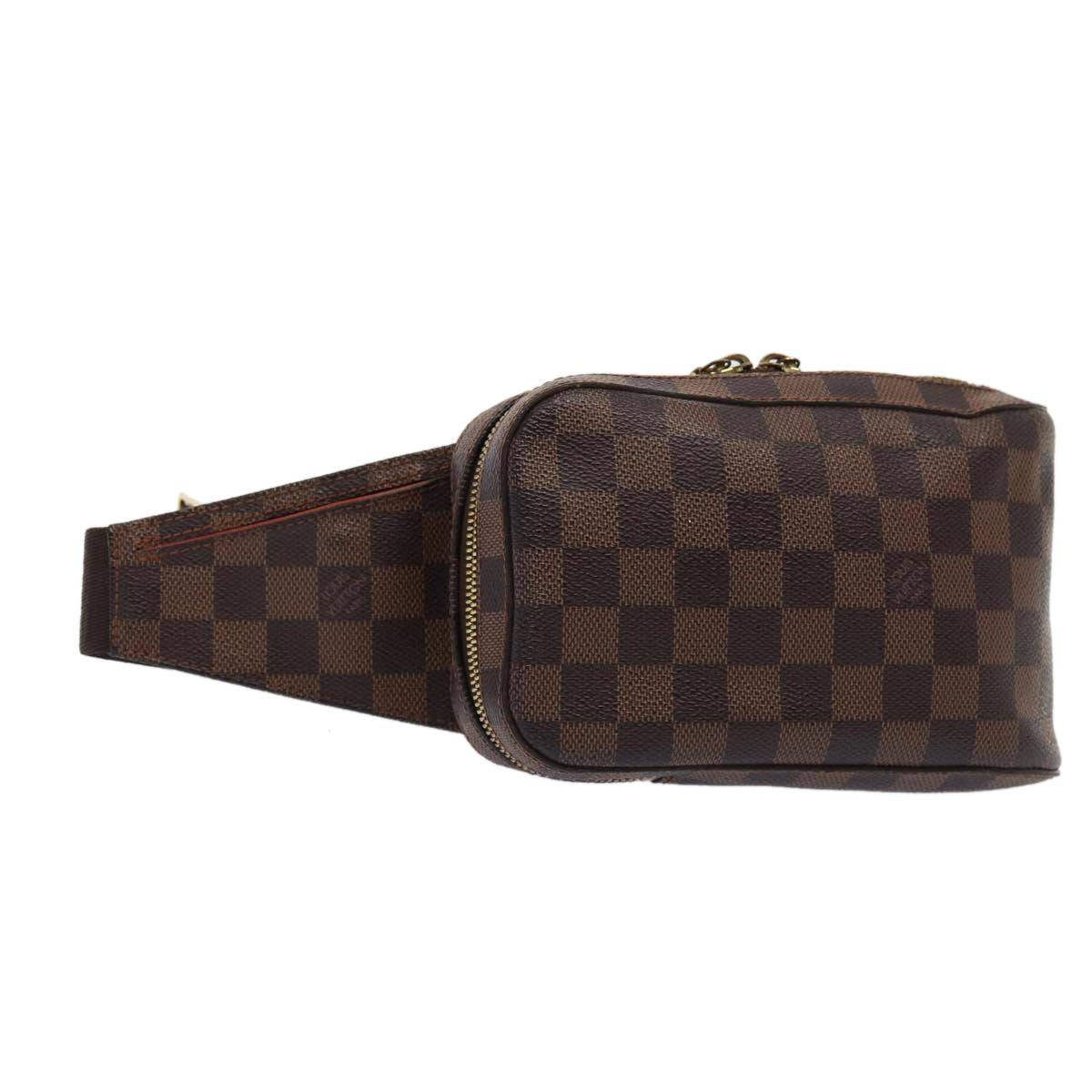 LOUIS VUITTON Damier Ebene Geronimos Shoulder Bag Vintage N51994 LV ar12472