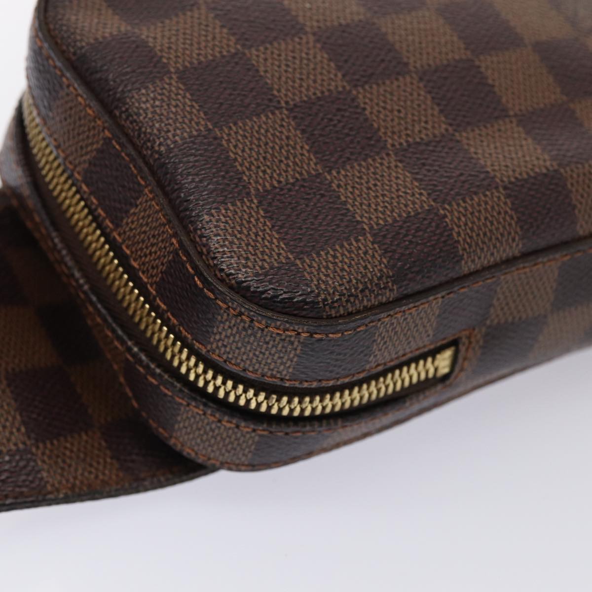 LOUIS VUITTON Damier Ebene Geronimos Shoulder Bag Vintage N51994 LV ar12472