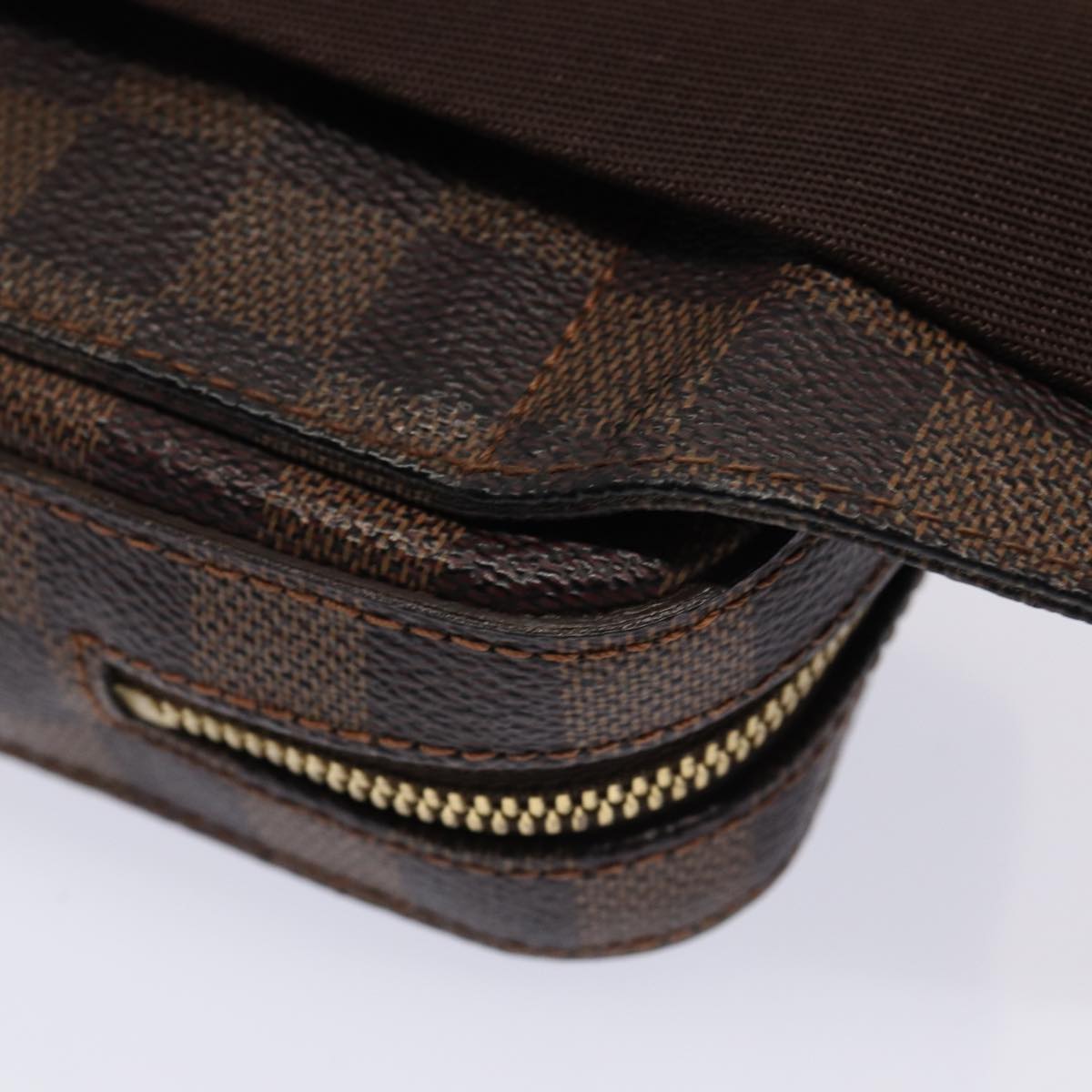 LOUIS VUITTON Damier Ebene Geronimos Shoulder Bag Vintage N51994 LV ar12472