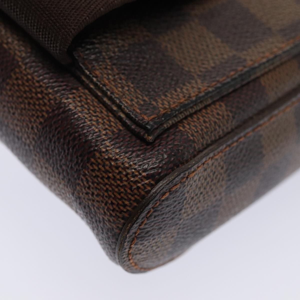 LOUIS VUITTON Damier Ebene Geronimos Shoulder Bag Vintage N51994 LV ar12472
