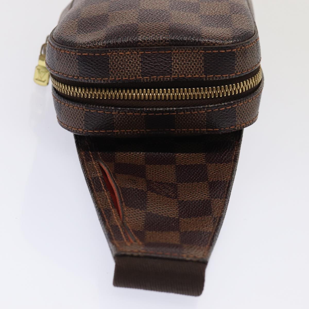 LOUIS VUITTON Damier Ebene Geronimos Shoulder Bag Vintage N51994 LV ar12472