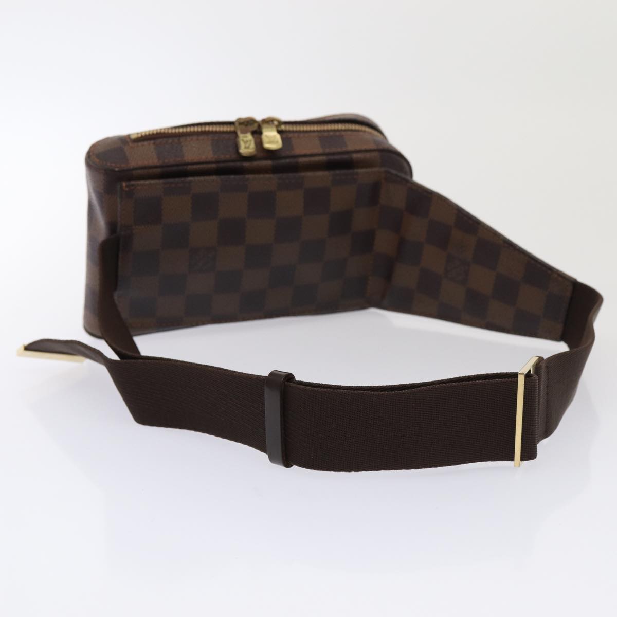 LOUIS VUITTON Damier Ebene Geronimos Shoulder Bag Vintage N51994 LV ar12472