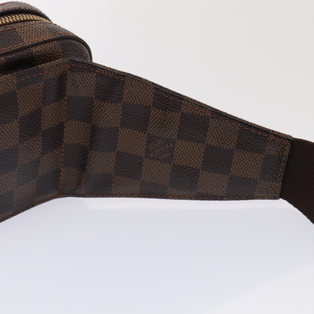 LOUIS VUITTON Damier Ebene Geronimos Shoulder Bag Vintage N51994 LV ar12472