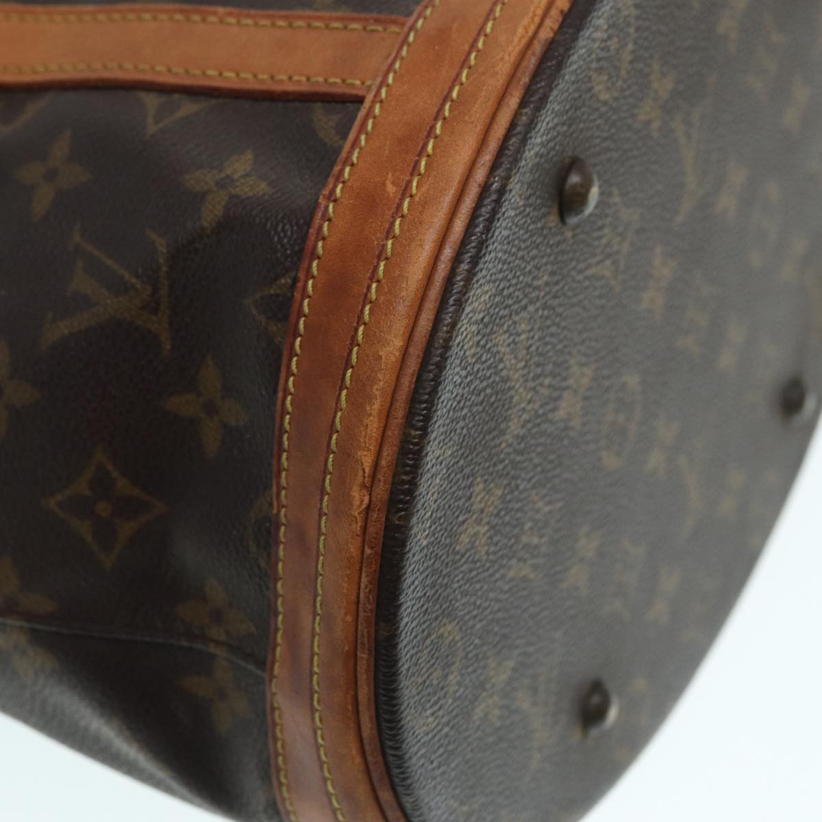 LOUIS VUITTON Monogram Bucket GM Shoulder Bag Vintage M42236 LV ar12502