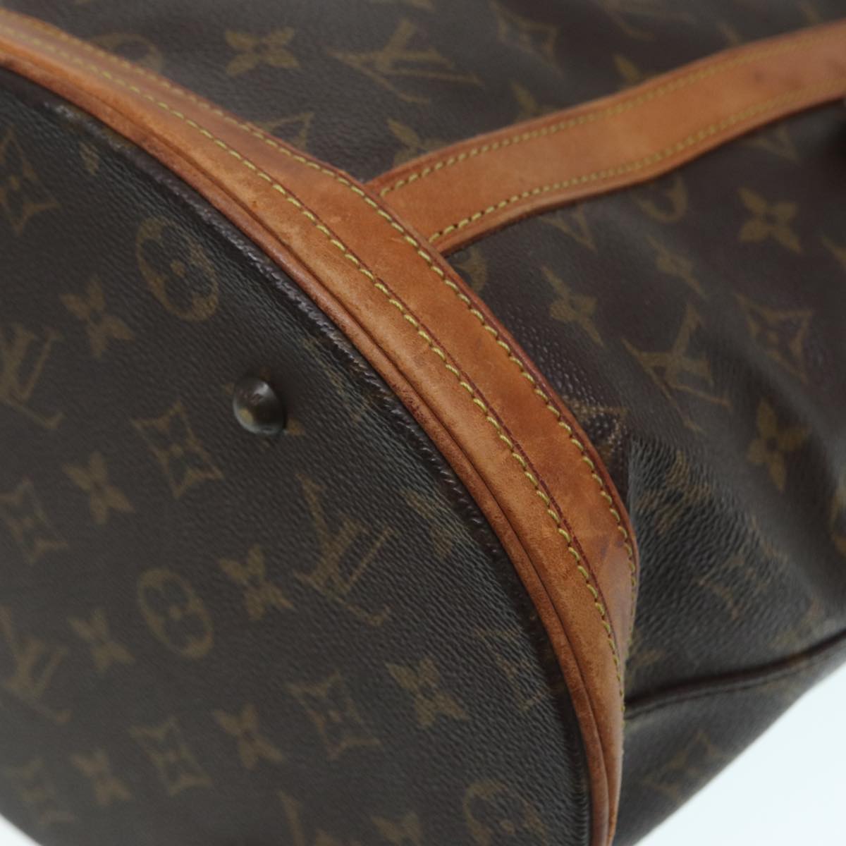 LOUIS VUITTON Monogram Bucket GM Shoulder Bag Vintage M42236 LV ar12502