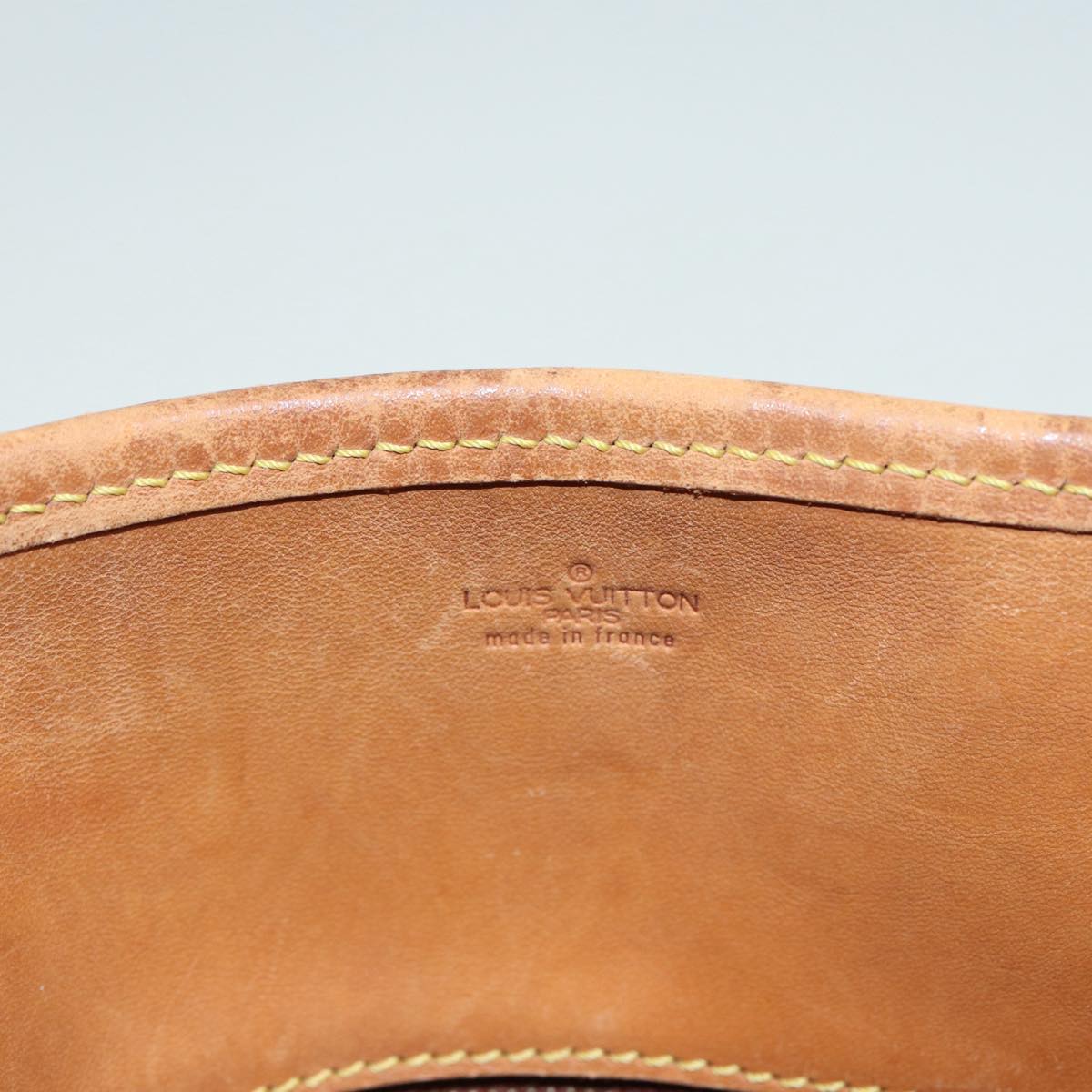 LOUIS VUITTON Monogram Bucket GM Shoulder Bag Vintage M42236 LV ar12502