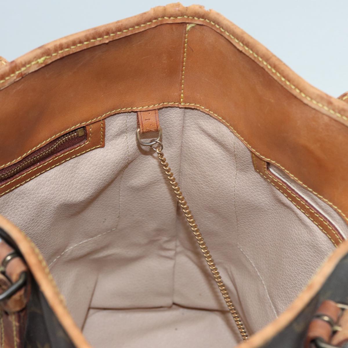 LOUIS VUITTON Monogram Bucket GM Shoulder Bag Vintage M42236 LV ar12502