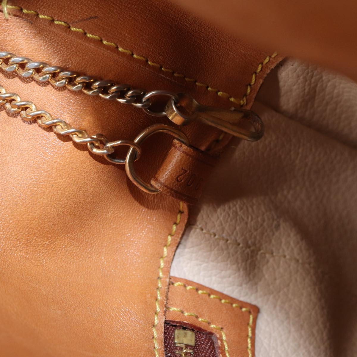 LOUIS VUITTON Monogram Bucket GM Shoulder Bag Vintage M42236 LV ar12502