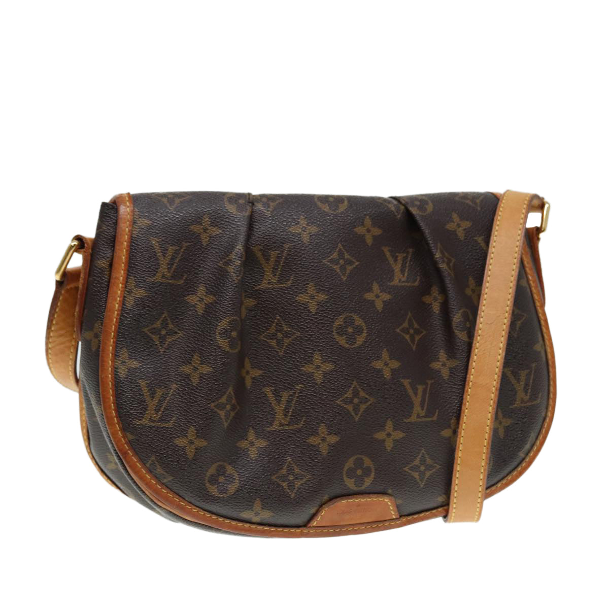 LOUIS VUITTON Monogram Menilmontant PM Shoulder Bag M40474 LV ar12513