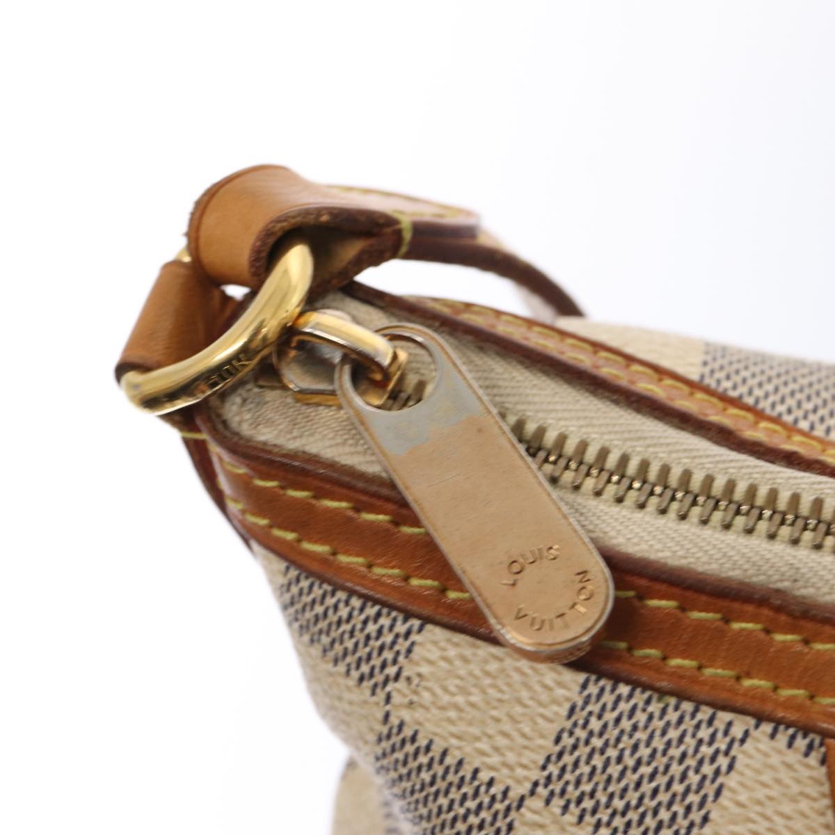 LOUIS VUITTON Damier Azur Siracusa PM Shoulder Bag N41113 LV ar12518