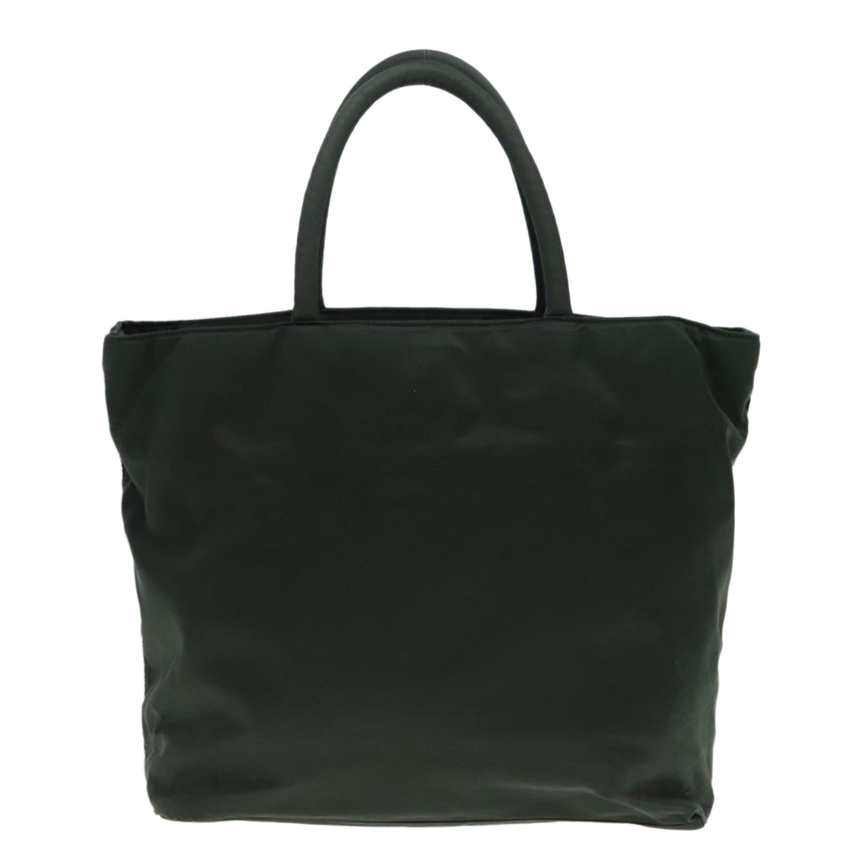 Luxury Prada Hand Bag Nylon Green Silver  ar12551