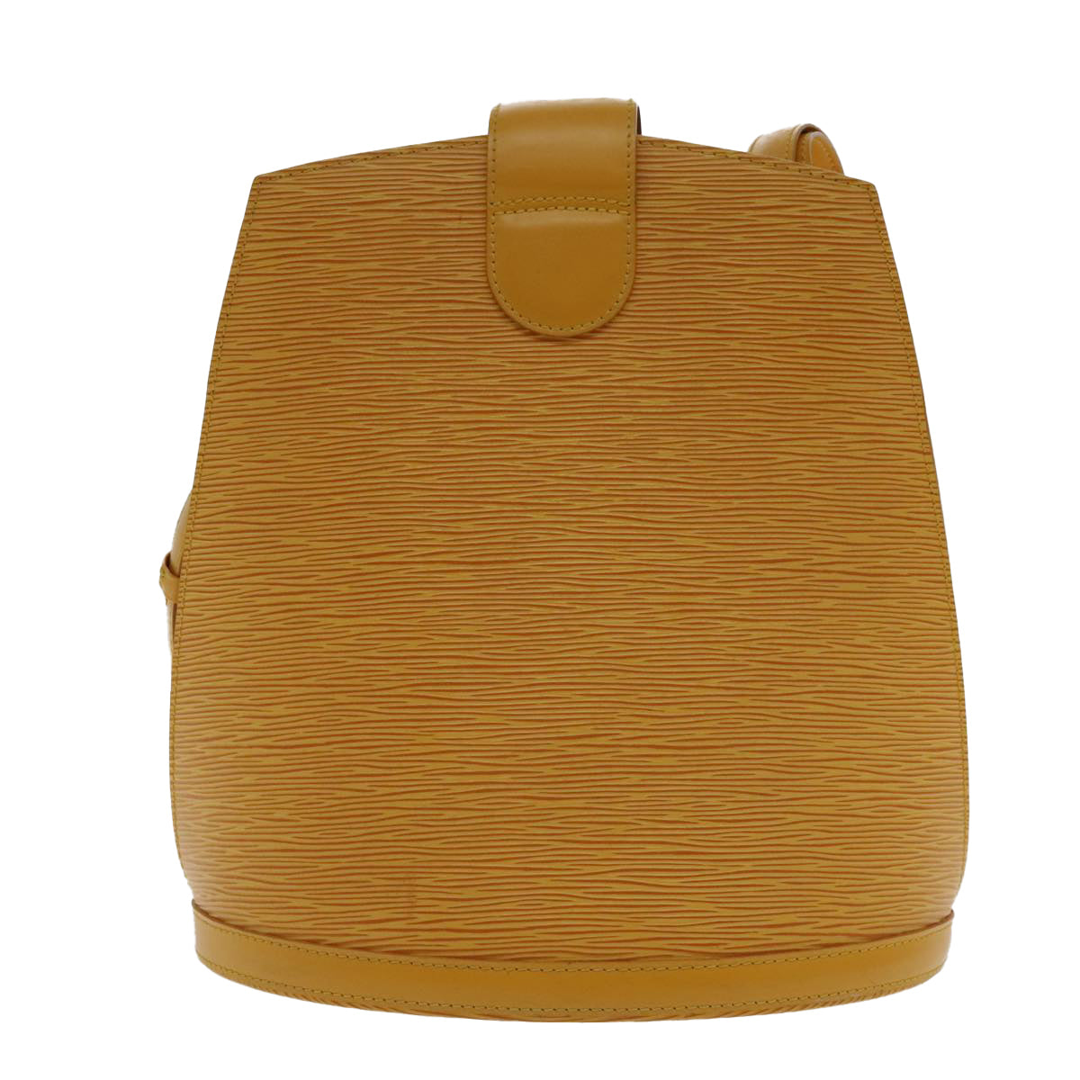 LOUIS VUITTON Epi Cluny Shoulder Bag Yellow M52259 LV ar12564