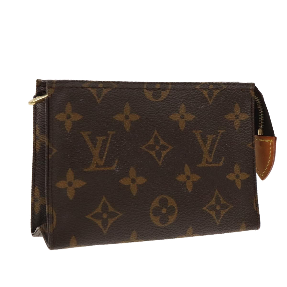 LOUIS VUITTON Monogram Poche Toilette 15 Pouch M47546 LV ar12568