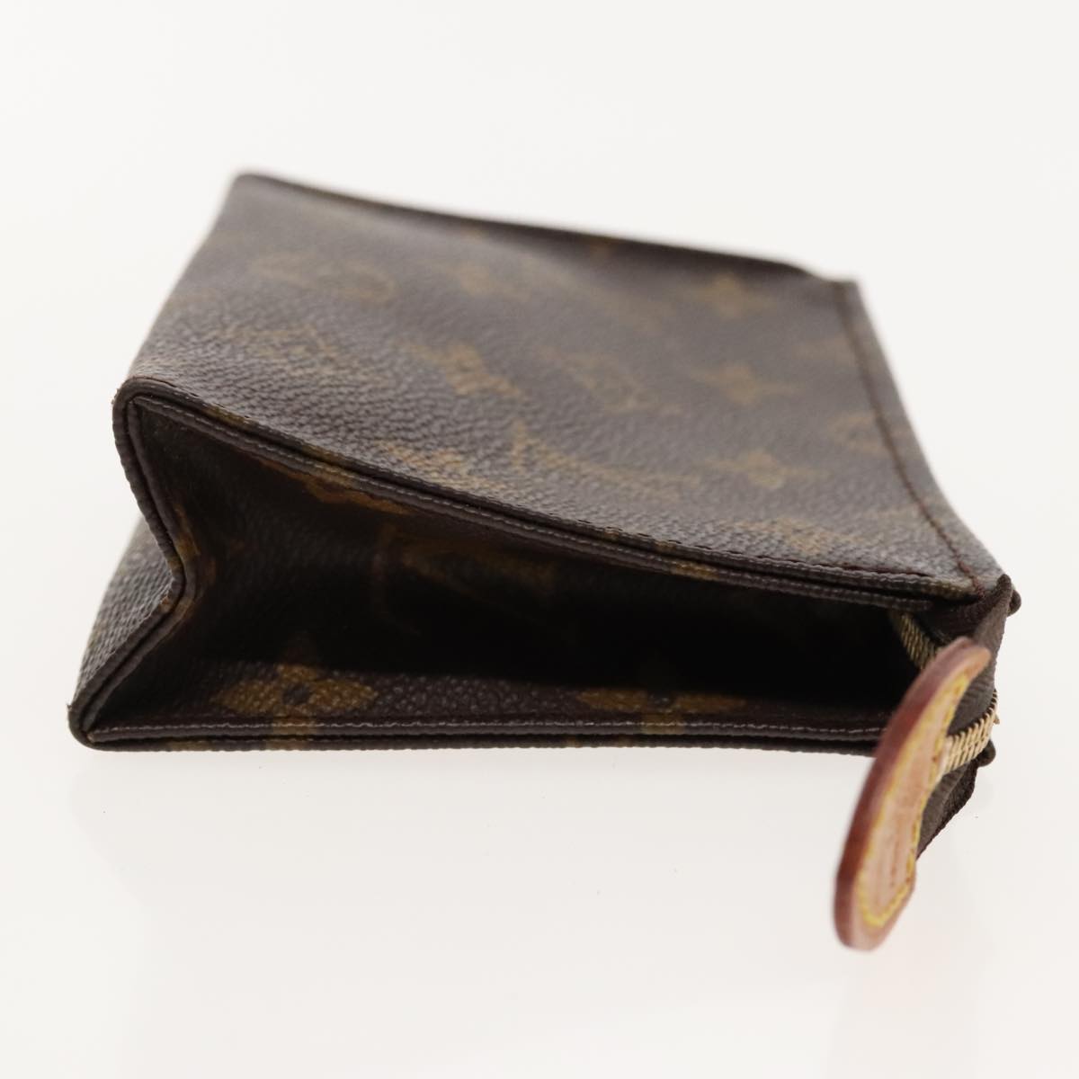 LOUIS VUITTON Monogram Poche Toilette 15 Pouch M47546 LV ar12568