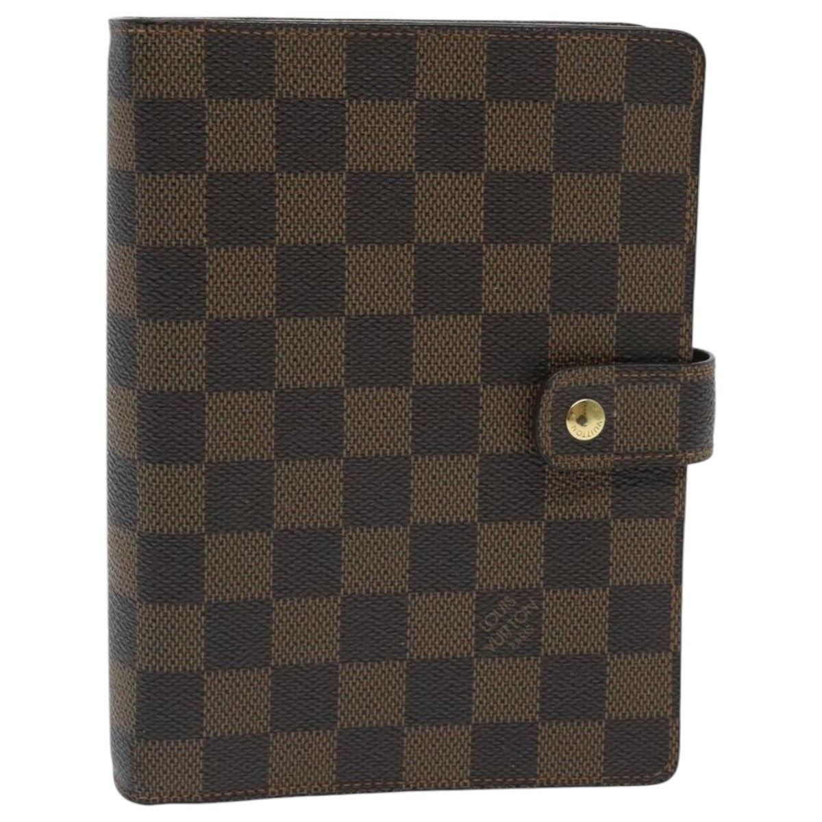LOUIS VUITTON Damier Ebene Agenda MM Day Planner Cover R20240 LV ar12583