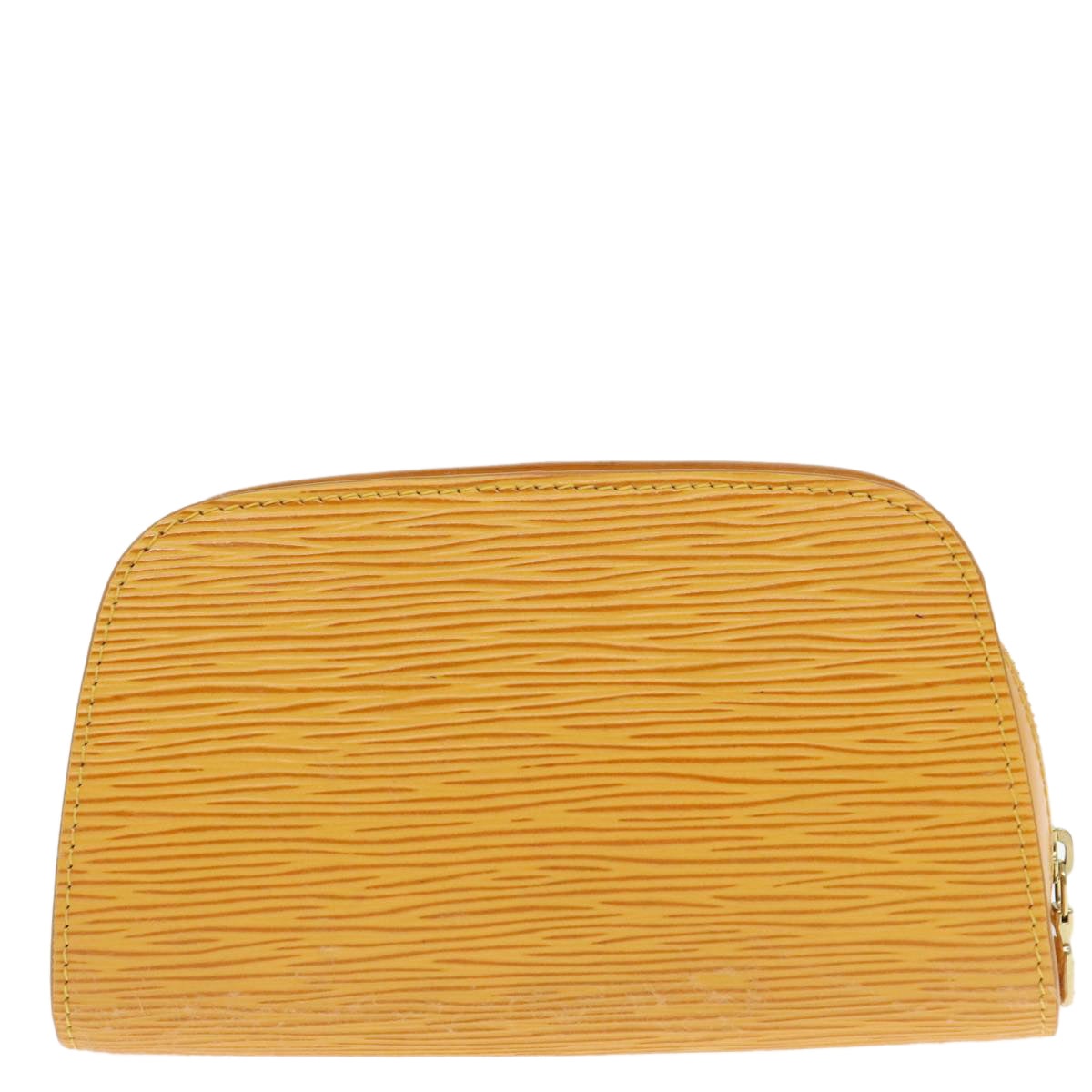 LOUIS VUITTON Epi Dauphine PM Pouch Yellow M48449 LV ar12587