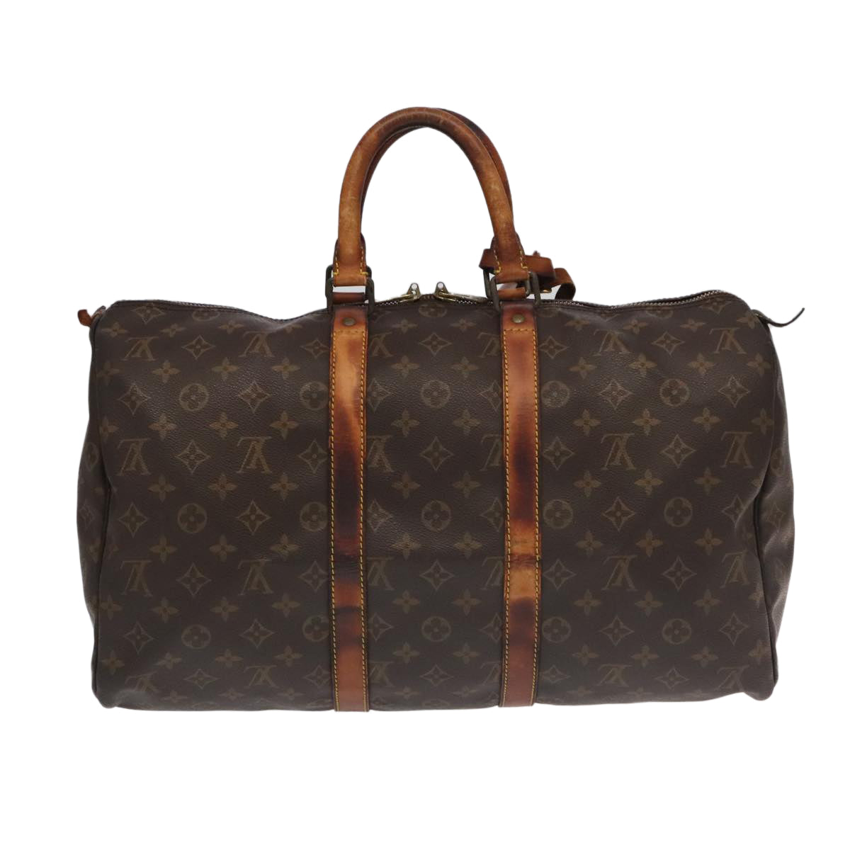 LOUIS VUITTON Monogram Keepall 45 Boston Bag M41428 LV ar12636