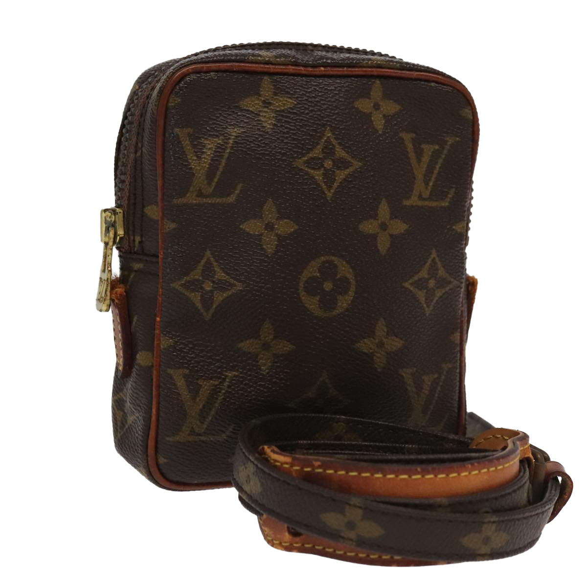 LOUIS VUITTON Monogram Mini Danube Shoulder Bag M45268 LV ar12667