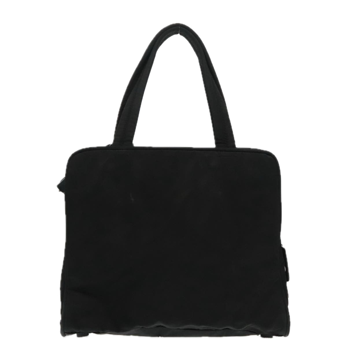 Luxury Prada Hand Bag Nylon Black Silver  ar12668