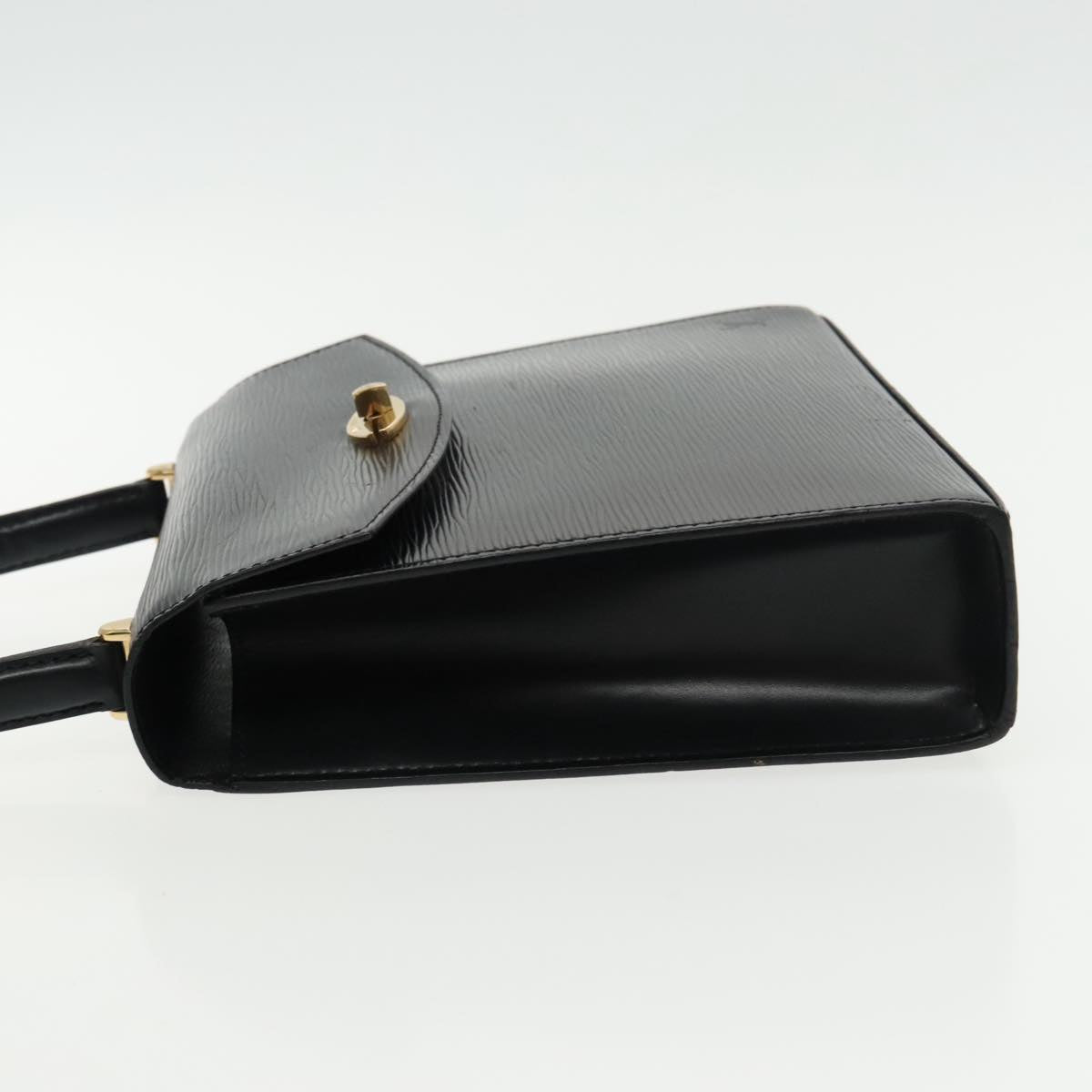 LOUIS VUITTON Epi Malesherbes Hand Bag Black M52372 LV ar12710