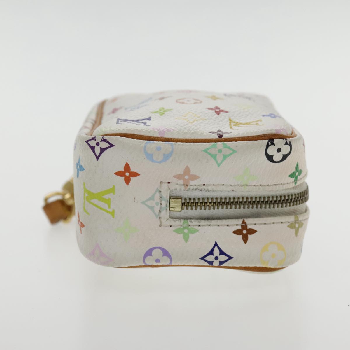 LOUIS VUITTON Monogram Multicolor Trousse Wapity Pouch White M58033 ar12712